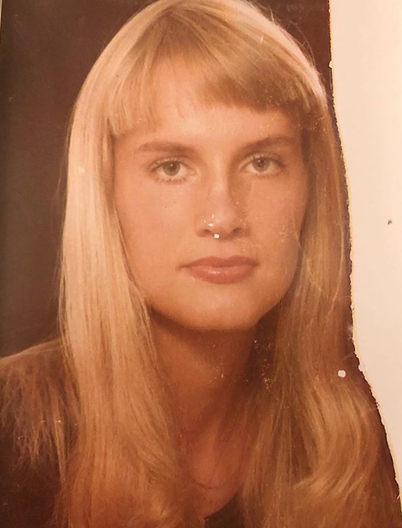 Gunilla Persson som ung Gunilla Persson som ung